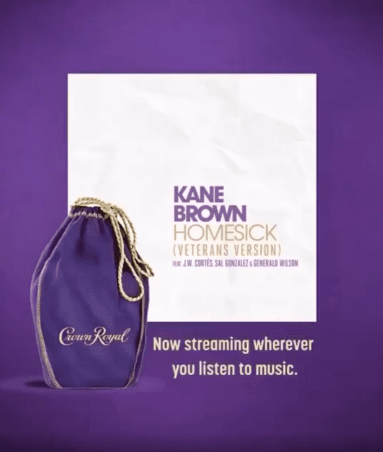 KANE BROWN X CROWN ROYAL ”HOMESICK” VETERANS VERSION