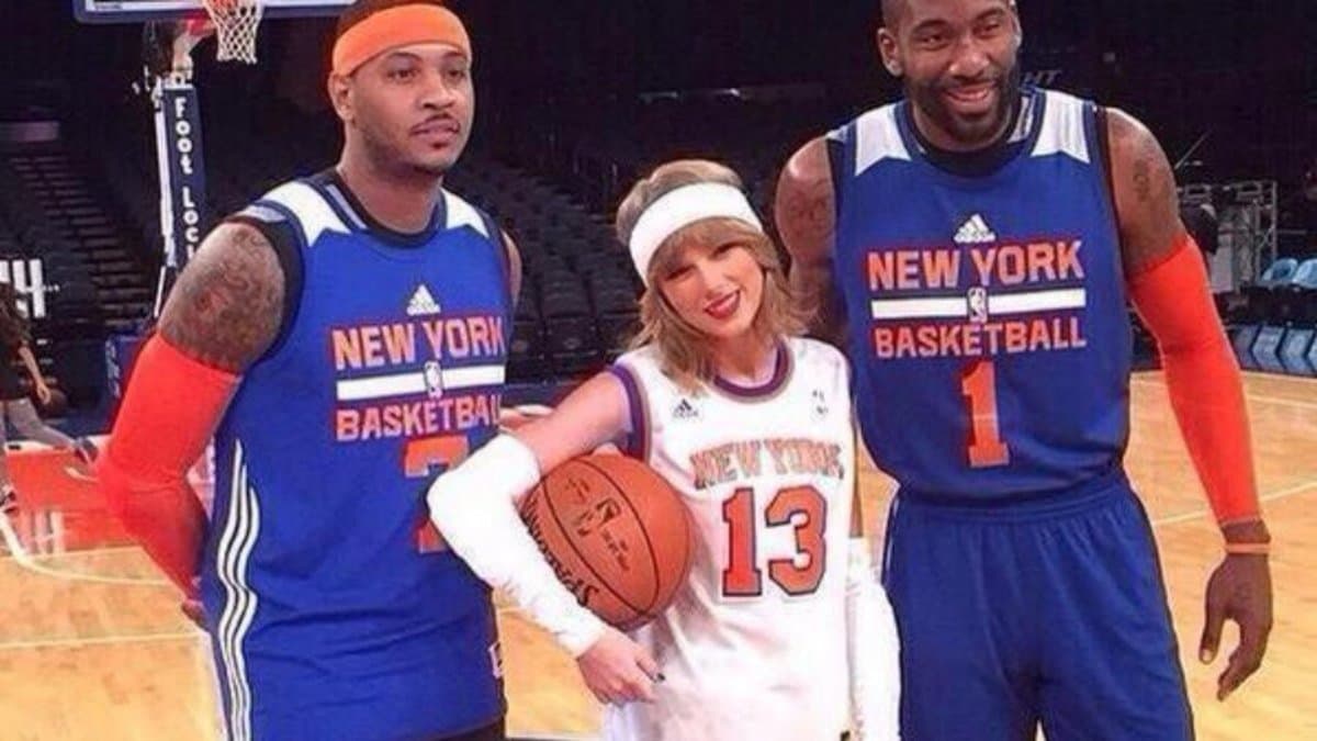 TAYLOR SWIFT X NEW YORK KNICKS X DIET COKE SEASON OPENING NIGHT & 1989 ALBUM PROMOTION