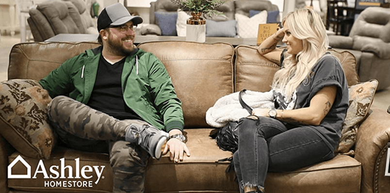MITCHELL TENPENNY & MEGHAN PATRICK X ASHLEY HOME STORE