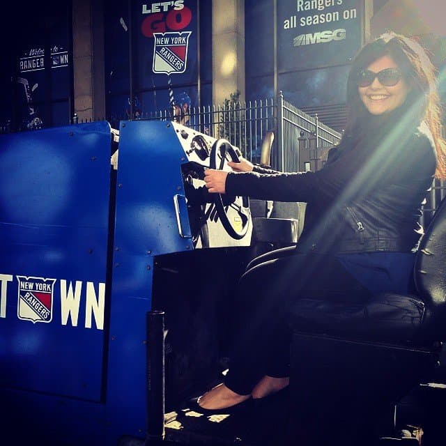 NEW YORK RANGERS X JPMORGAN CHASE BLUESHIRTS ON BROADWAY PLAYOFF ACTIVATION